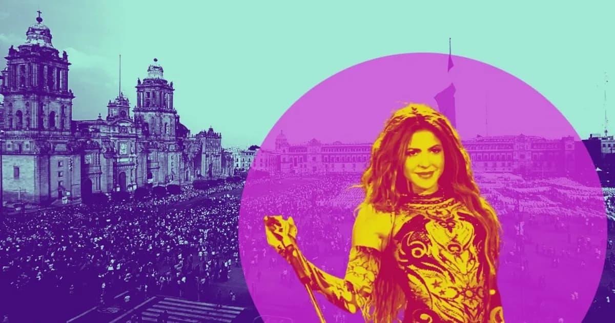 Concierto gratuito de Shakira en el Zócalo: hoteles se quedan sin disponibilidad en un día
