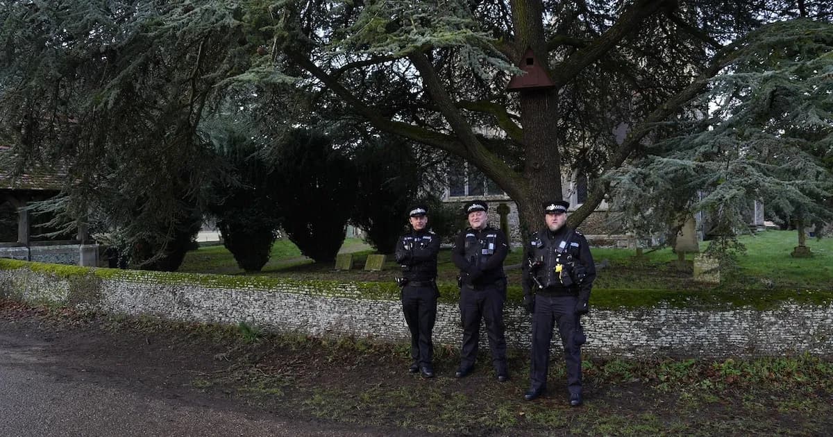 La Policía británica sigue investigando la residencia del expríncipe Andrés en Windsor