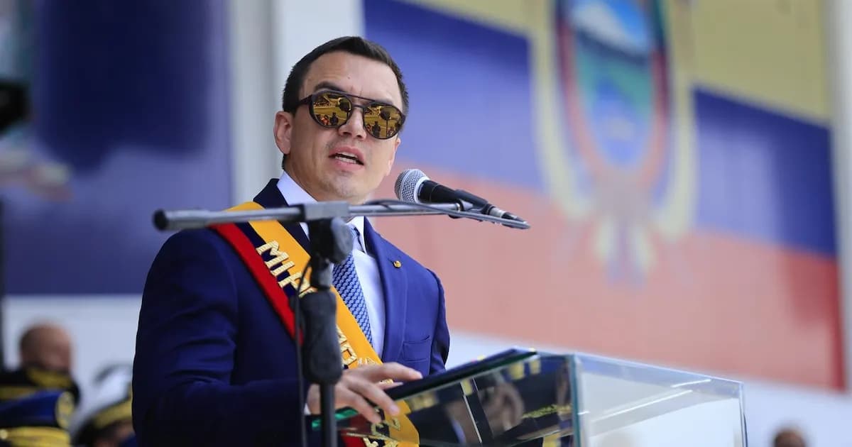 La Corte Constitucional de Ecuador impone condiciones al toque de queda de Noboa