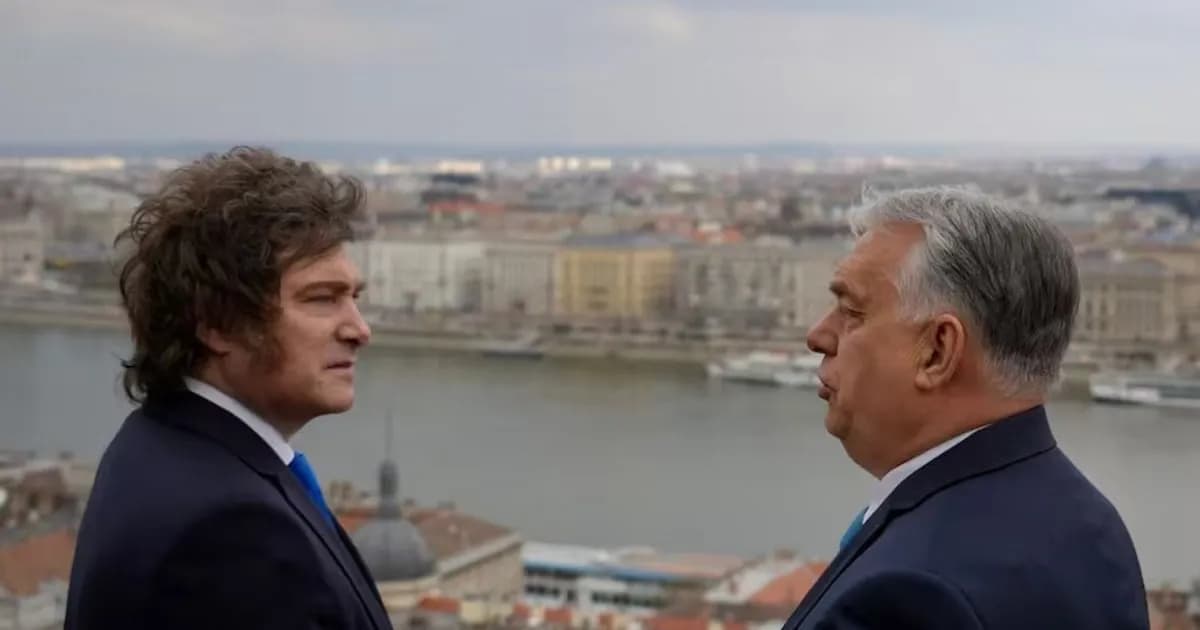 Javier Milei se reunió con Viktor Orbán en el marco de la cumbre CPAC