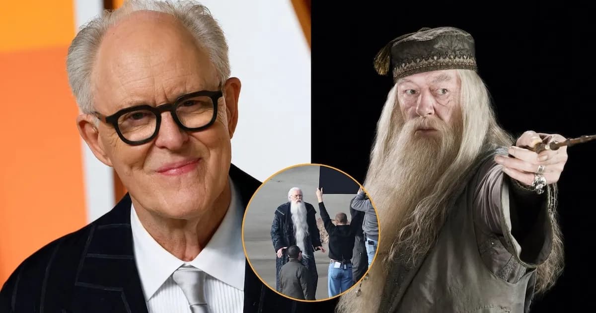John Lithgow casi se retira de su papel como Dumbledore por la controversia de J.K. Rowling