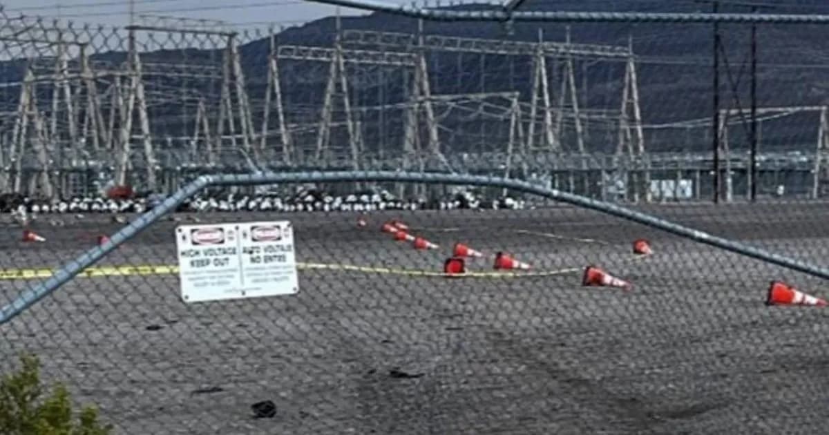 FBI investiga choque intencional contra subestación eléctrica en Nevada como posible acto terrorista
