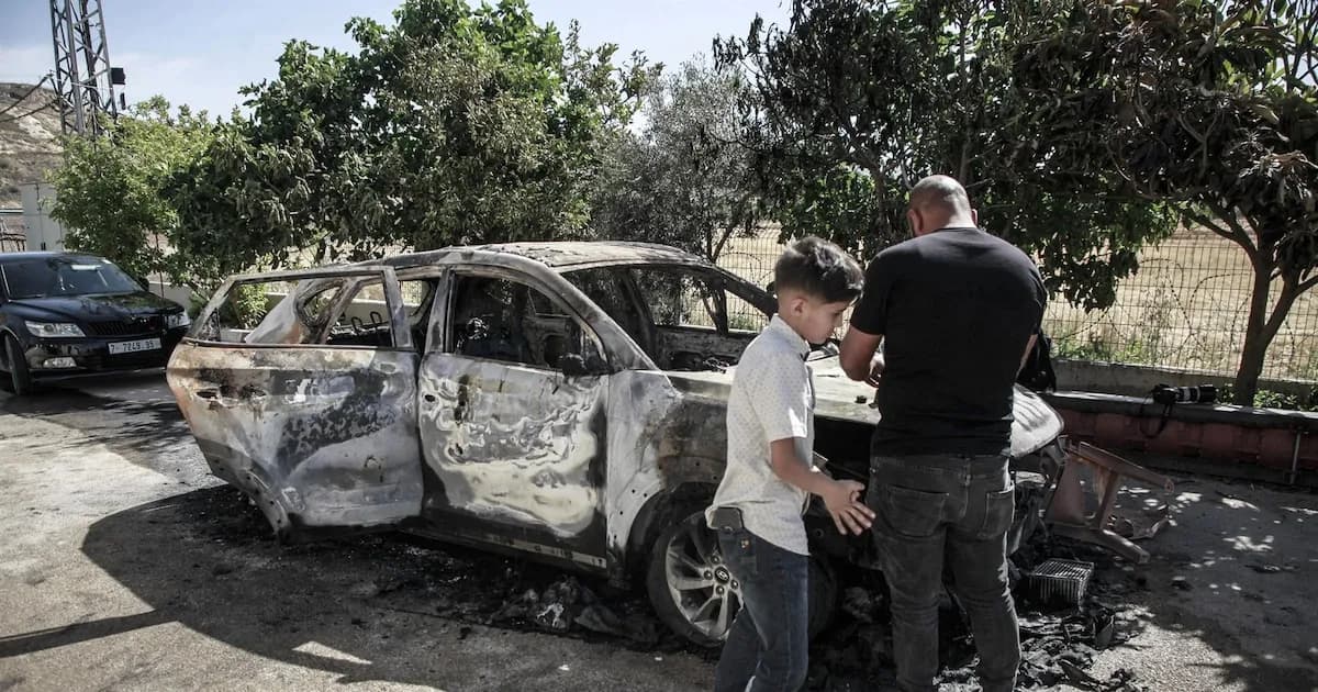 Violencia nocturna en Cisjordania: colonos israelíes atacan múltiples localidades palestinas