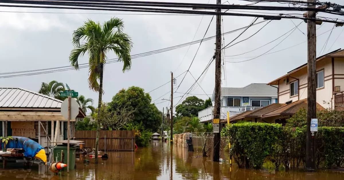 Hawái enfrenta inundaciones históricas: testimonios de una tragedia inminente