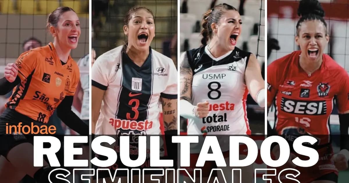 Semifinales del Sudamericano de Vóley Femenino 2026: Alianza Lima y San Martín avanzan