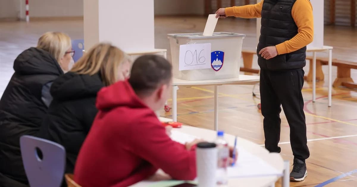 Elecciones en Eslovenia: El Movimiento Libertad supera al SDS en una contienda ajustada