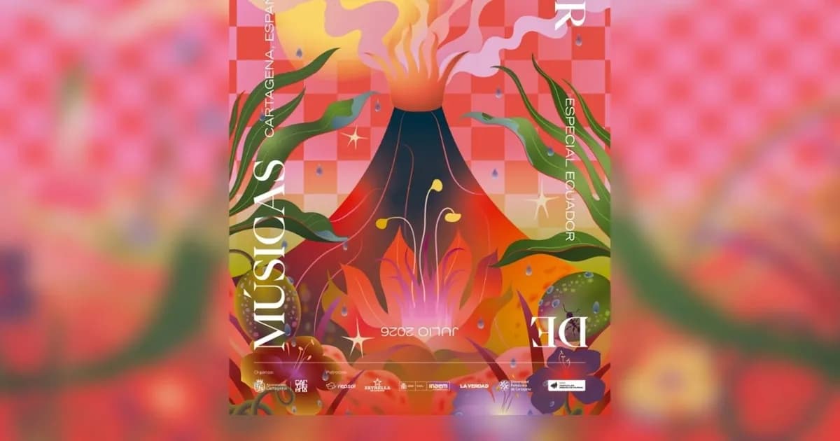 Mar Figueroa, la artista ecuatoriana que diseñará el cartel de La Mar de Músicas 2026