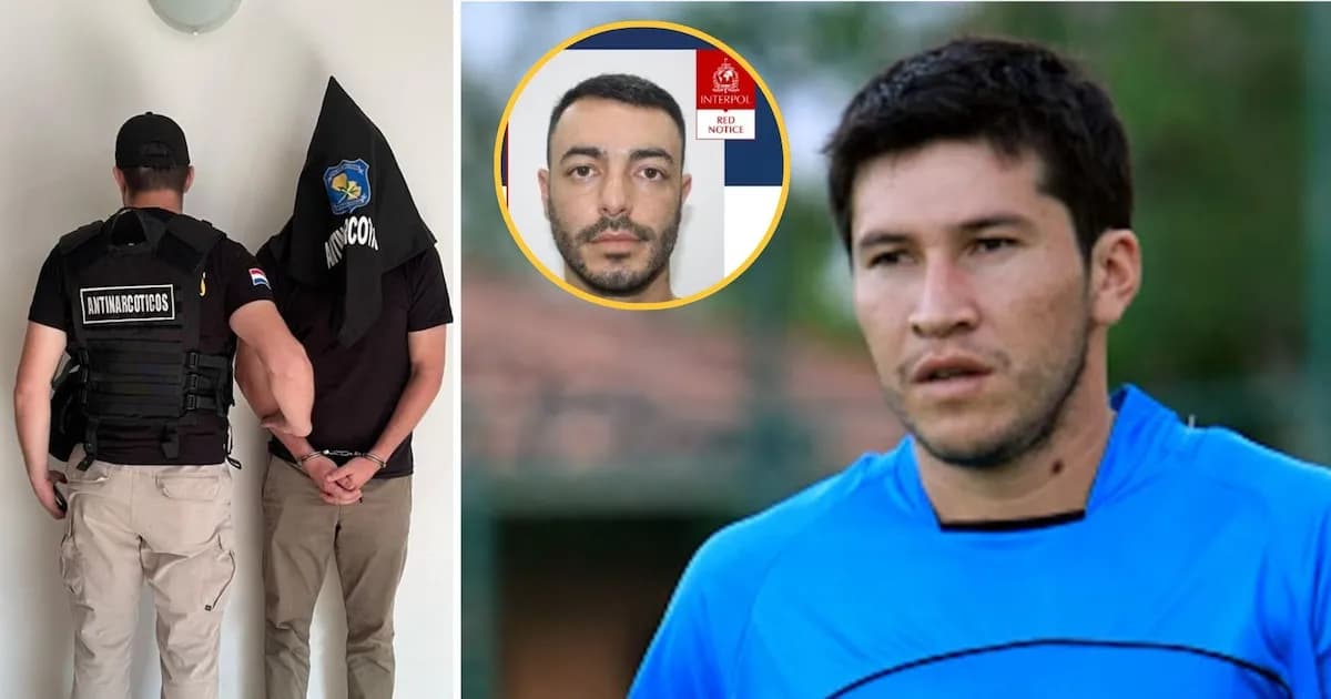 Del arco a la prisión: Víctor Hugo Centurión se entregó a la Policía, esta es la  relación del exfutbolista del Deportivo Cali con Sebastián Marset