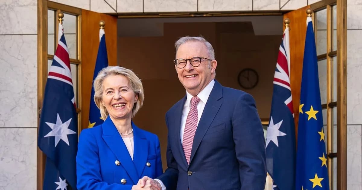 Australia y la UE inician negociaciones para integrar a Canberra en Horizonte Europa