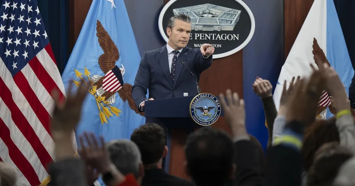 El Pentágono reubica a la prensa tras fallo judicial sobre sus restricciones