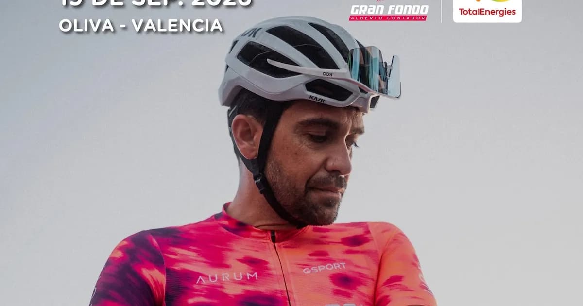 Abre la inscripción para la XV edición del Gran Fondo Alberto Contador en Valencia