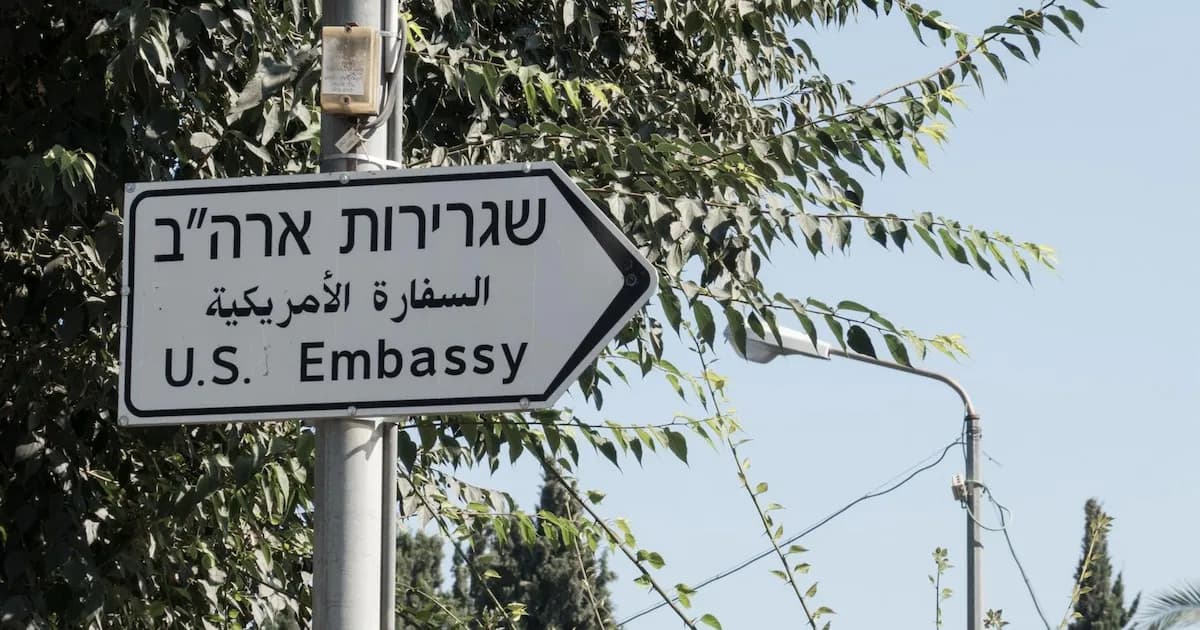 Israel da luz verde a la construcción de una nueva embajada de EE.UU. en Jerusalén