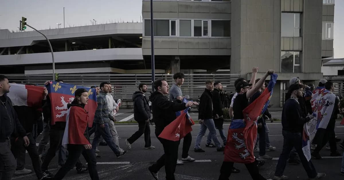 Tres nuevos arrestos por la violencia previa al partido Celta-Lyon