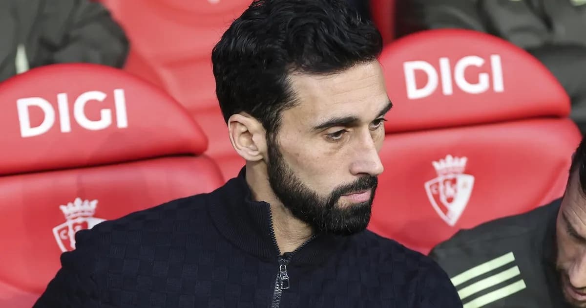 Álvaro Arbeloa defiende a su equipo tras la derrota frente a Osasuna