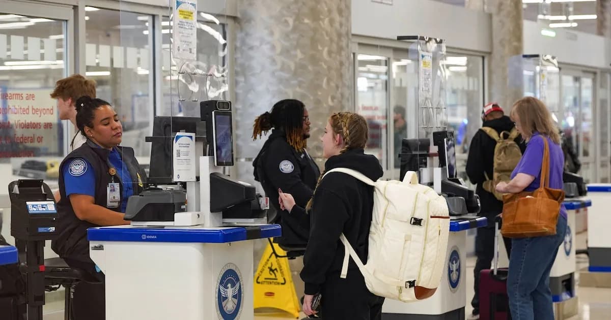 Recuperación gradual en los aeropuertos de EE. UU. tras crisis de personal