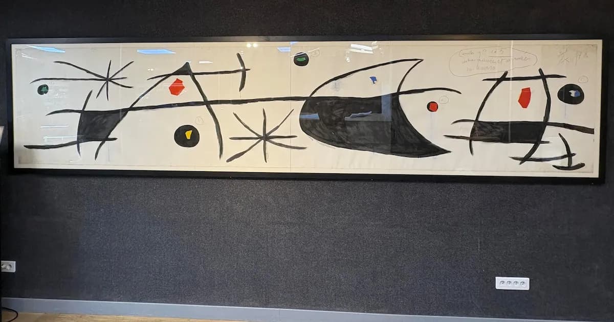 Tres obras nunca antes vistas de Joan Miró se preparan para su subasta en Francia