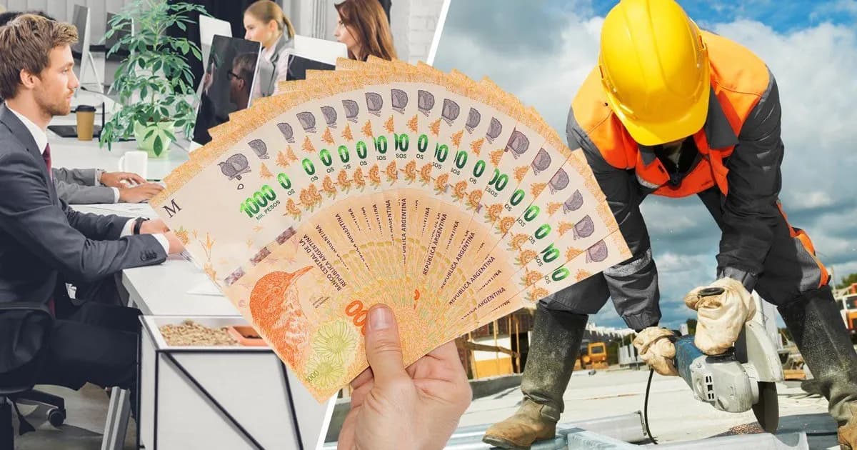 Los salarios formales sufren una nueva caída ante el avance de la inflación