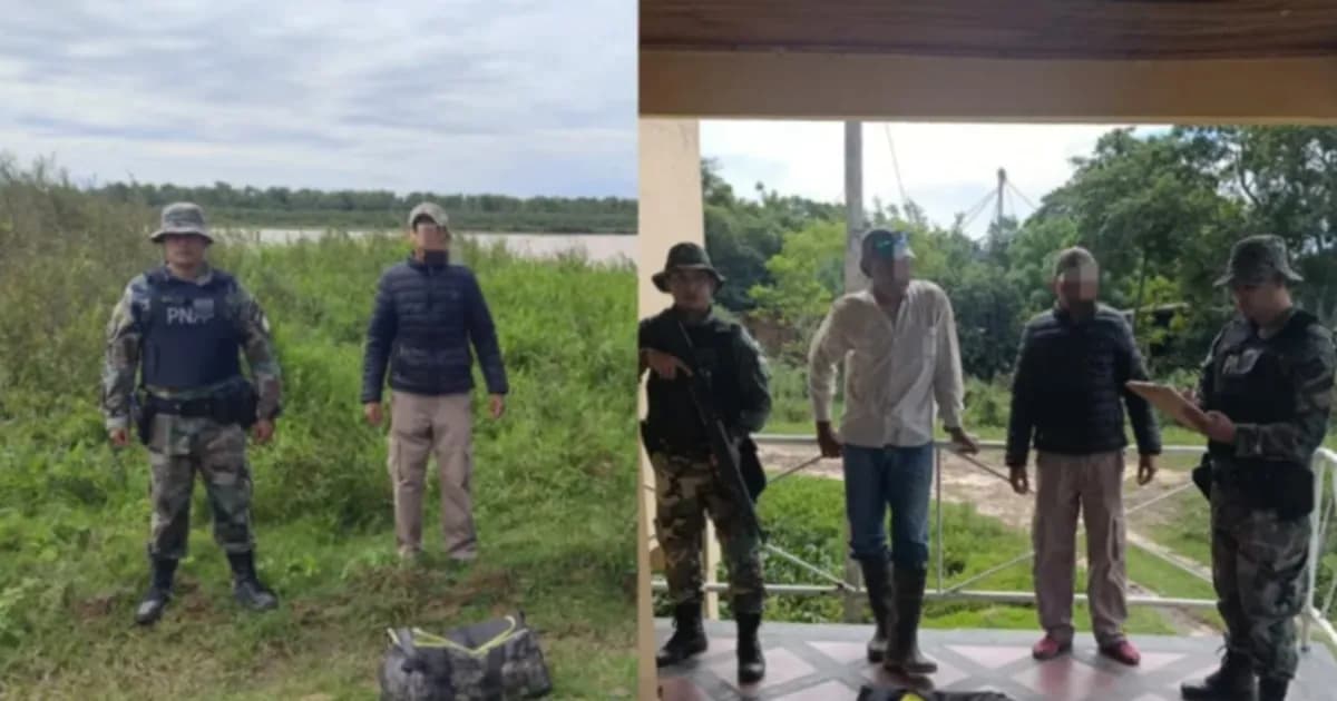 Desbaratan operación de tráfico de marihuana en el río Bermejo con un cargamento millonario