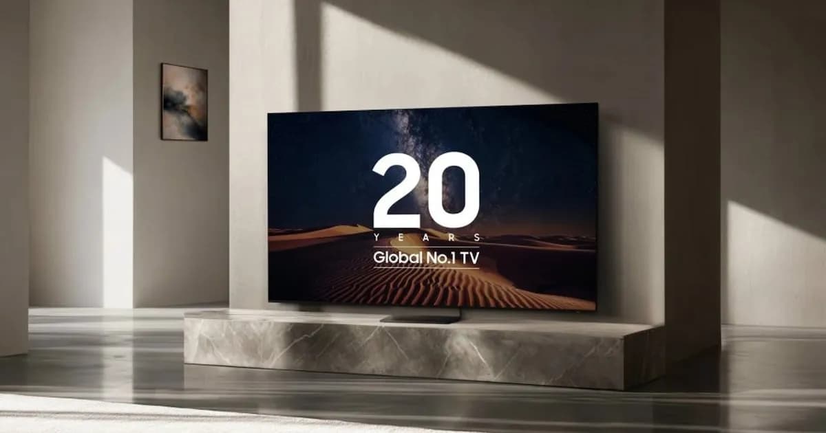 Samsung celebra 20 años de liderazgo en televisores y presenta su innovadora tecnología Micro RGB