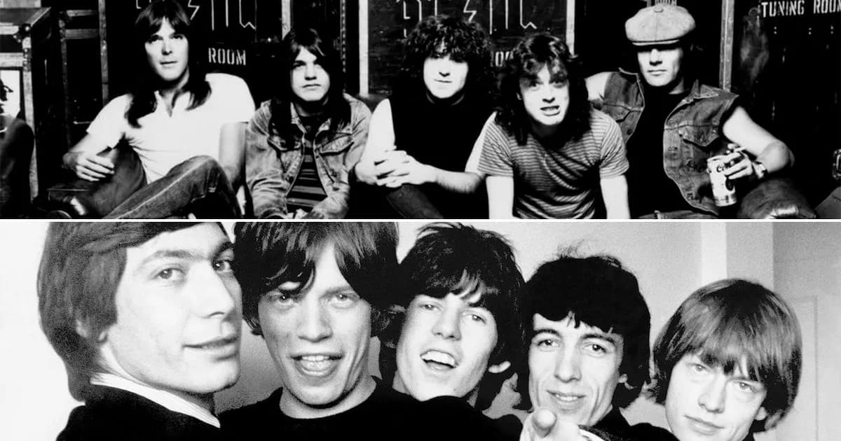 El legado de los Rolling Stones en el debut de AC/DC: un manual de rock