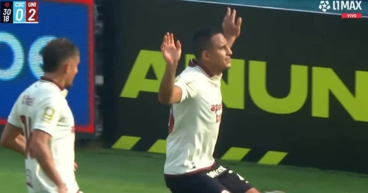 Álex Valera brilla con su gol y celebración en el Universitario vs Sporting Cristal