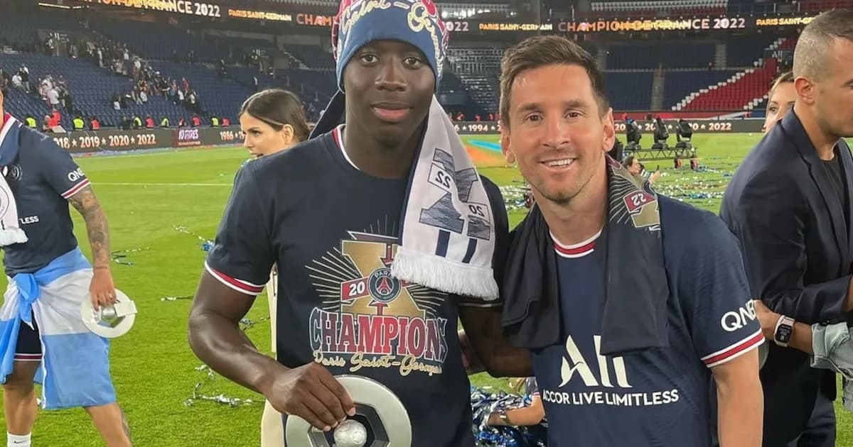 Djeidi Gassama, el ex compañero de Messi, jugará ante Argentina con Mauritania