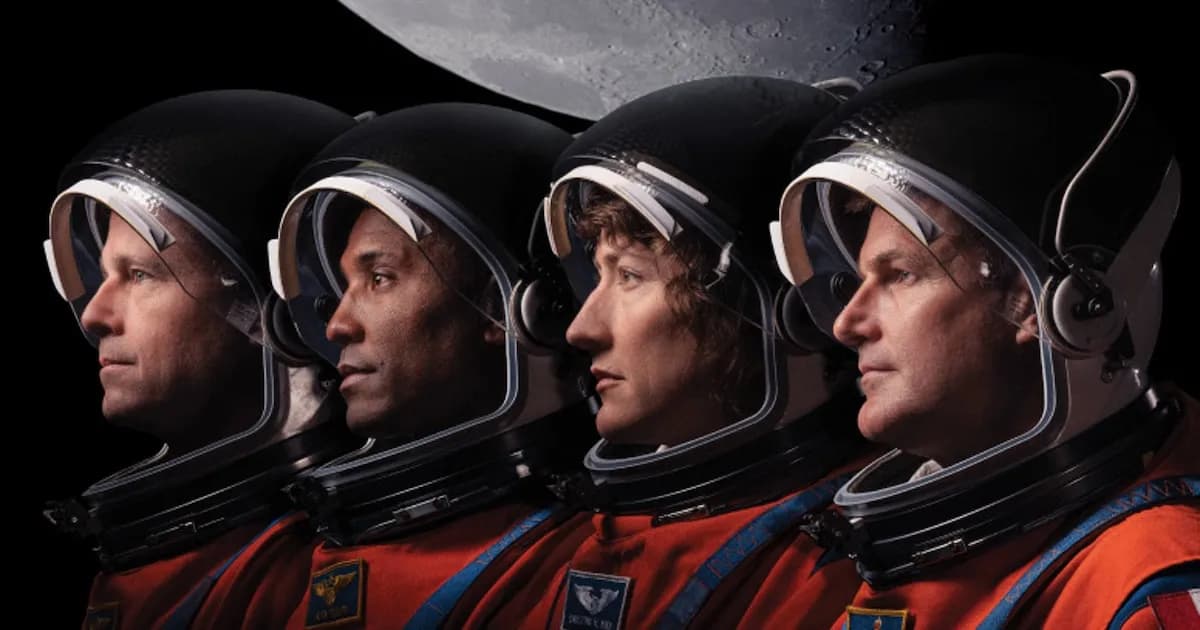 Los astronautas que viajarán a la Luna tras más de 50 años: Un comandante, un piloto y dos especialistas