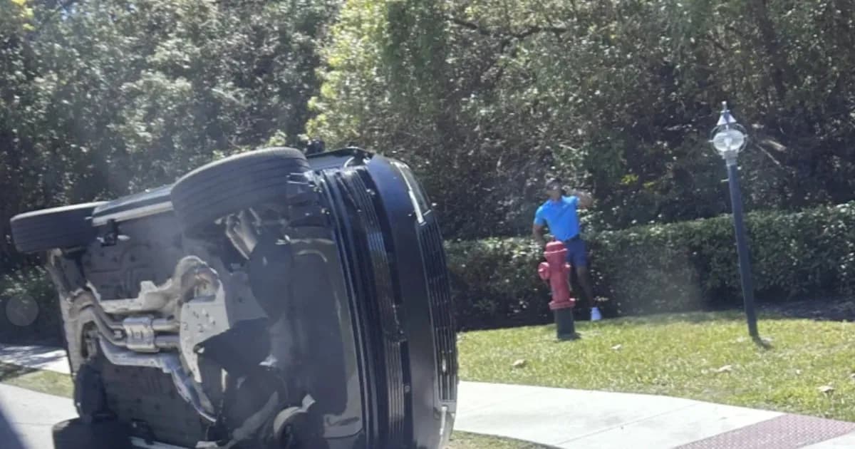 Tiger Woods detenido tras accidente automovilístico en Florida: ¿qué ocurrió?