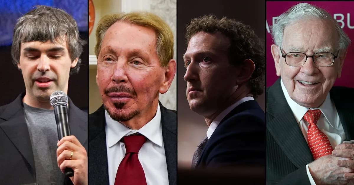 Fluctuaciones en la fortuna de los multimillonarios: un día de sorpresas en el ranking global