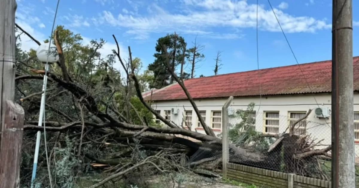 Furioso temporal en Santa Fe: devastación, cortes de luz y caos en rutas