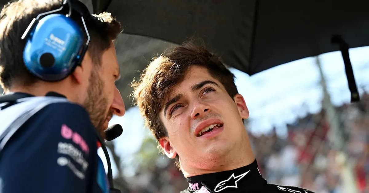 Colapinto lamenta la mala fortuna en el GP de Japón: 'No tuvimos suerte'