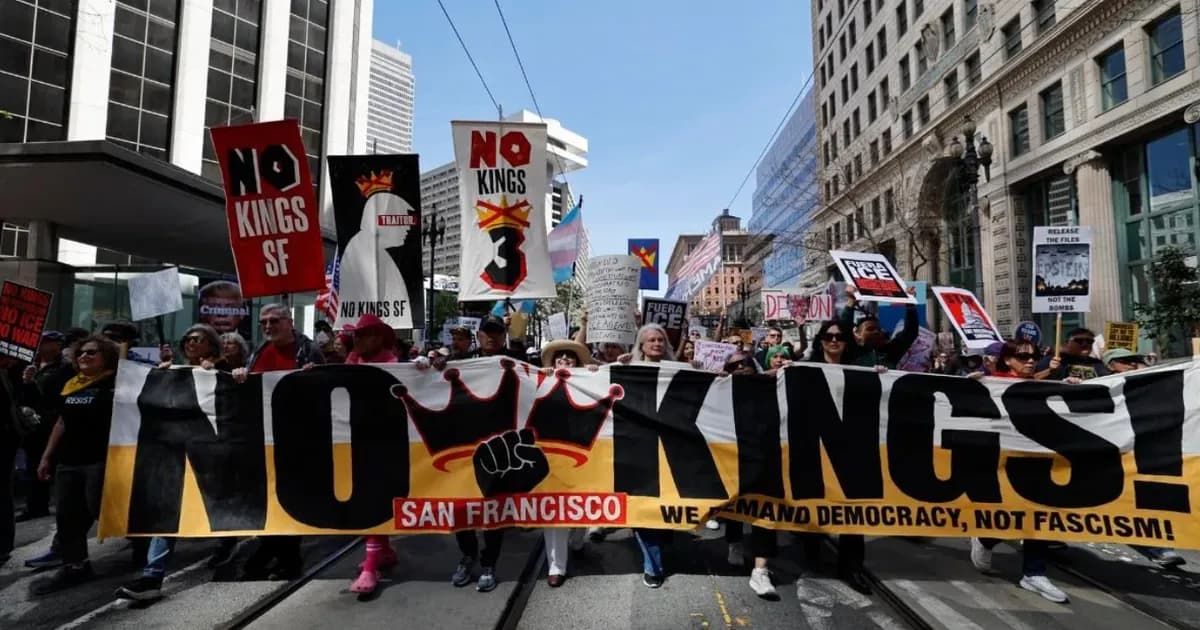 Masivas manifestaciones en EE. UU. contra Trump: un llamado a la resistencia bajo el lema 'No Kings'