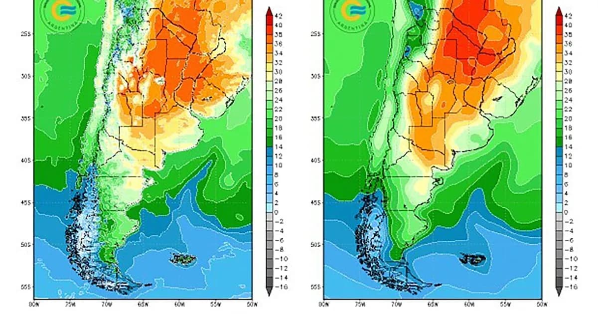 Ola de calor inusual azota Argentina en pleno otoño por un bloqueo atmosférico