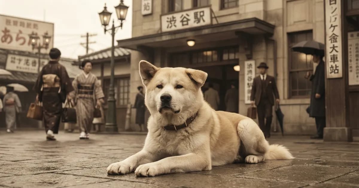 Hachiko: La conmovedora historia del perro que esperó por su dueño durante 9 años
