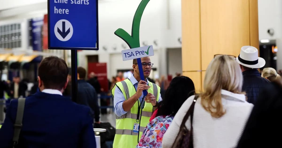 EE.UU. suspende programas TSA PreCheck y Global Entry por falta de fondos
