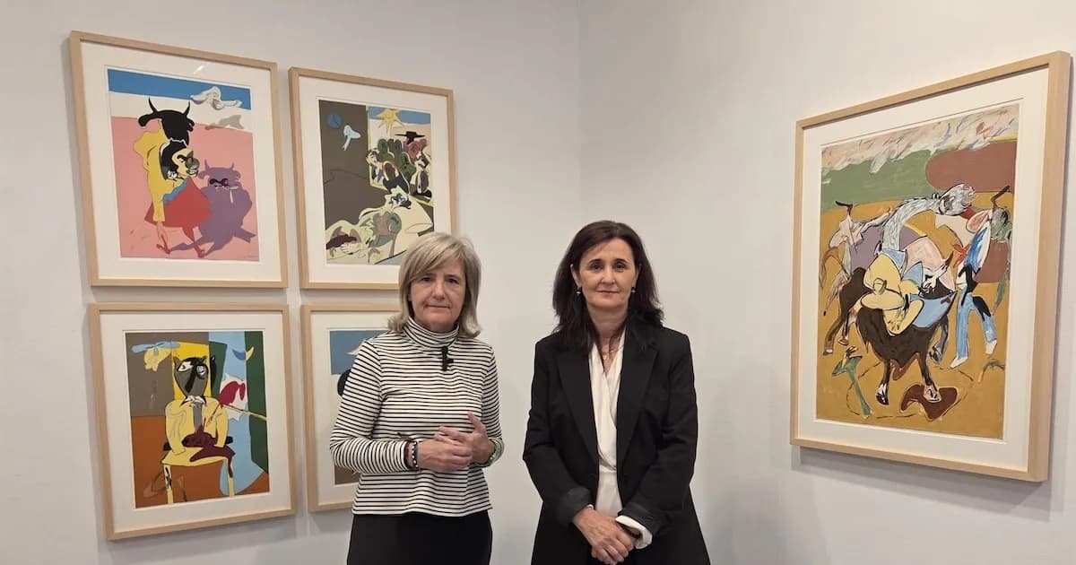 El Meiac de Badajoz exhibe 96 obras de Juan Barjola, incluidas donaciones recientes