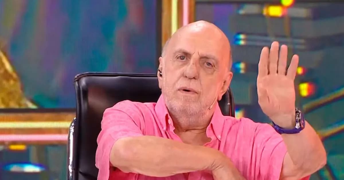 Horacio Pagani celebra otro acierto en la quiniela durante el programa Bendita