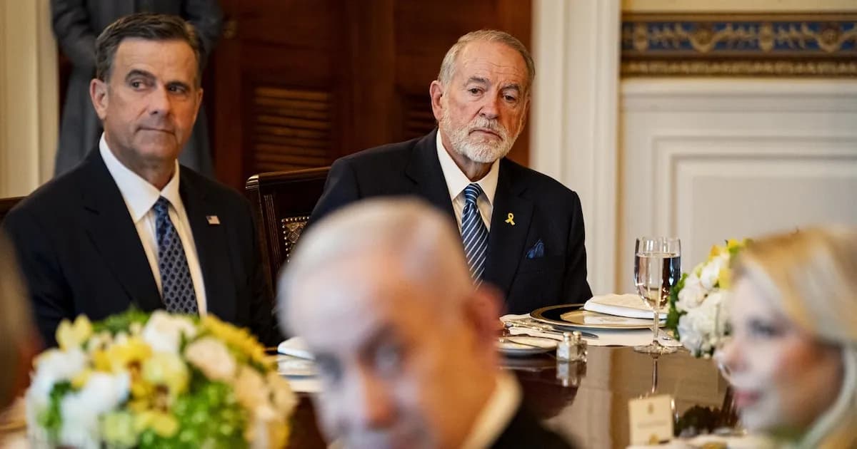 Reacción del mundo árabe ante las declaraciones del embajador de EE.UU. en Israel