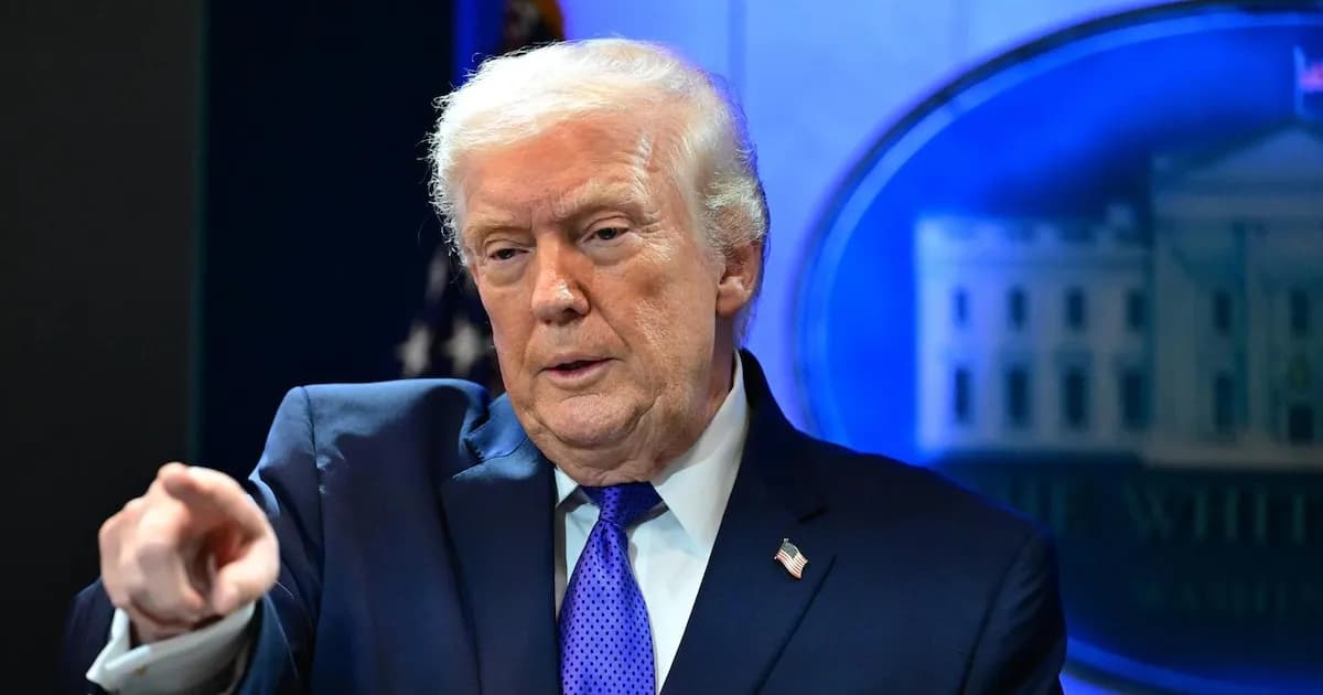 Trump plantea condiciones a Irán para evitar un conflicto bélico