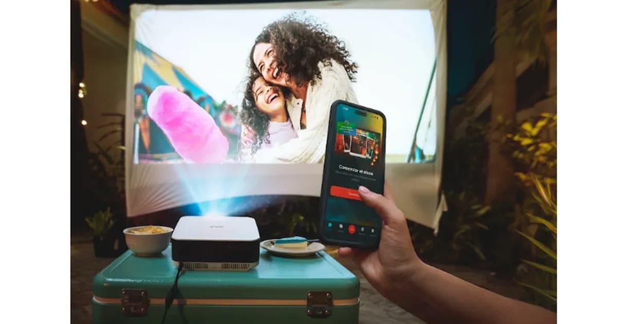 La revolución del proyector en casa: una experiencia entre cine, música y juegos