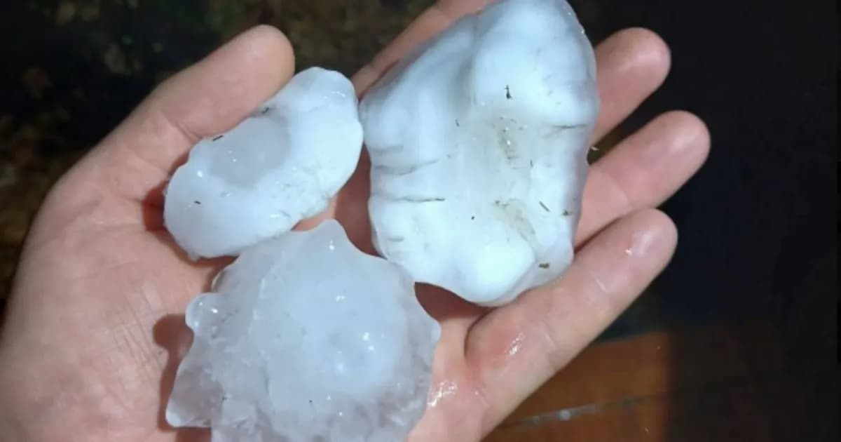 Intensa tormenta de granizo en Mendoza deja daños y cortes de luz