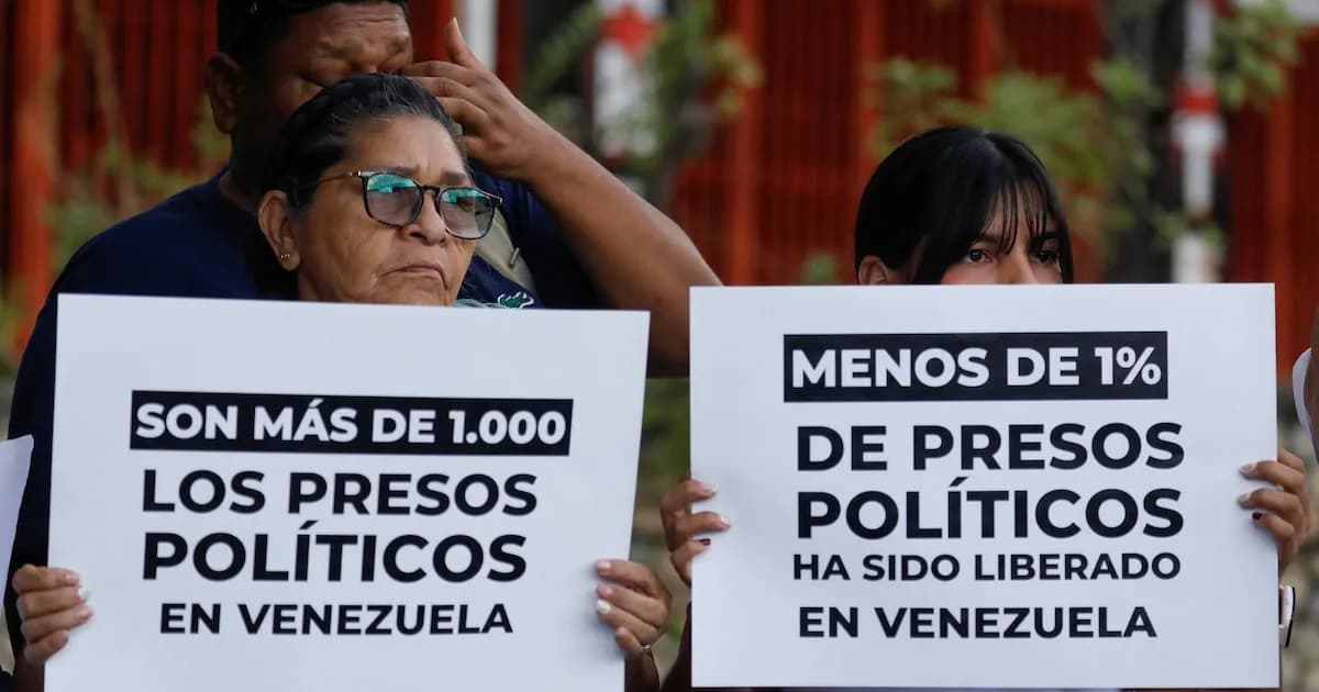 Oposición venezolana reporta solo 19 liberaciones tras Ley de Amnistía