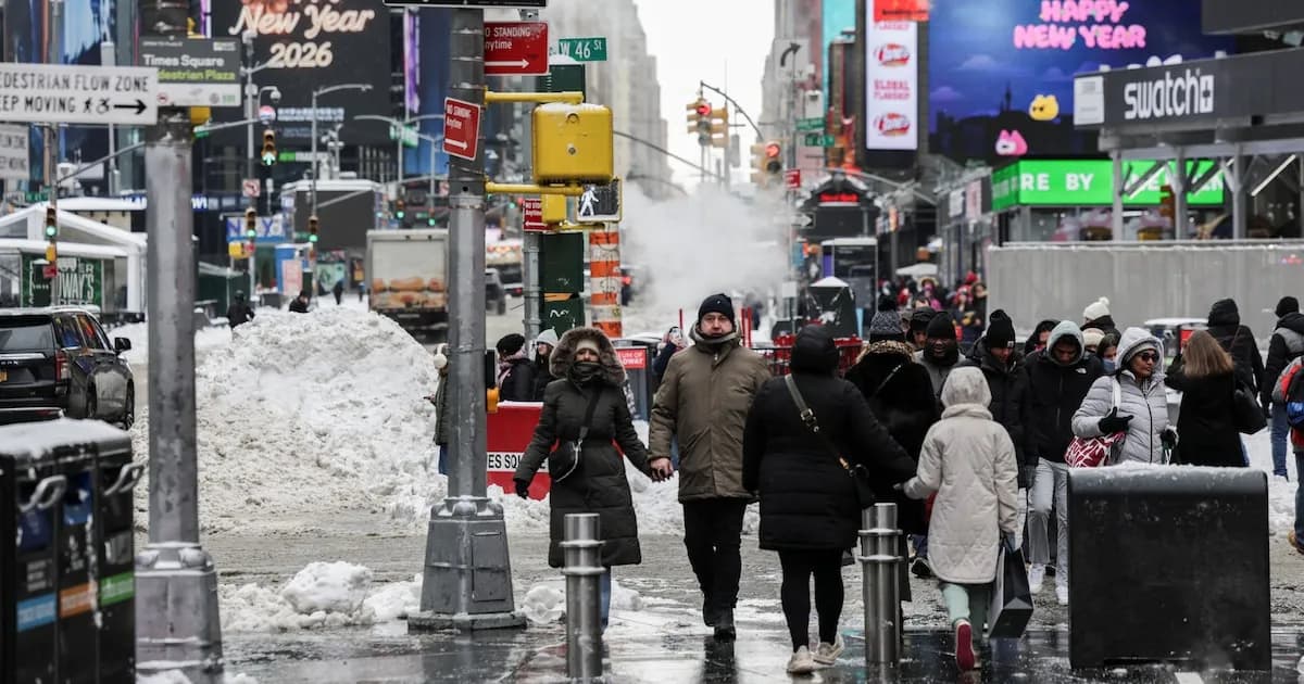 Nuevas nevadas y riesgo de inundaciones azotan la costa este de EE.UU.