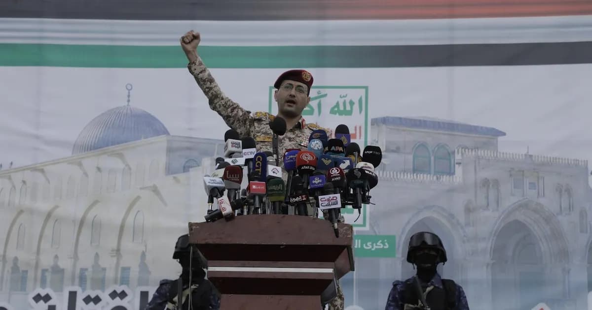 Hutíes intensifican ataques contra Israel en una nueva escalada regional