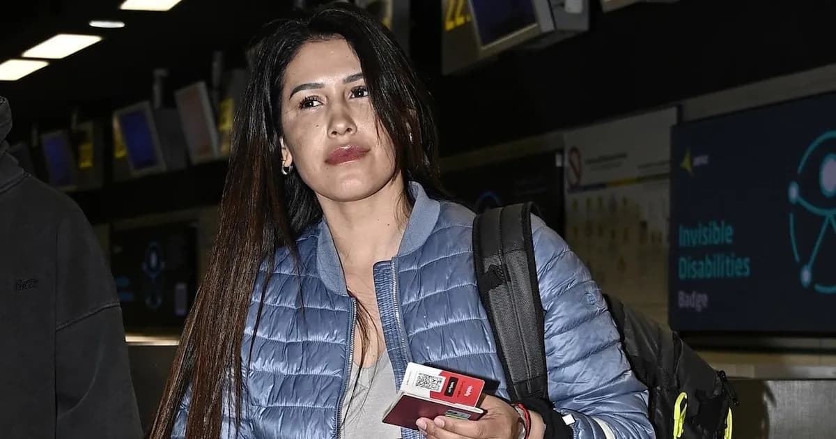 Gabriela Guillén regresa a España tras su expulsión de 'Supervivientes'