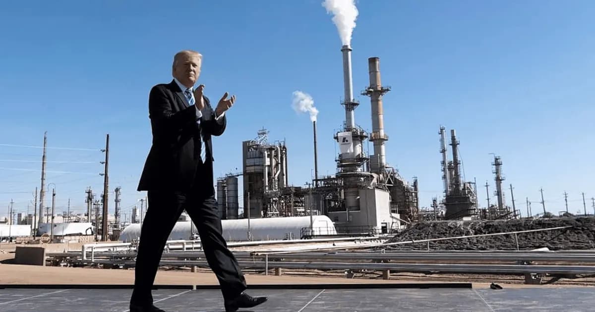 El petróleo se dispara un 8% y alcanza los 109 dólares tras el mensaje de Trump sobre Irán