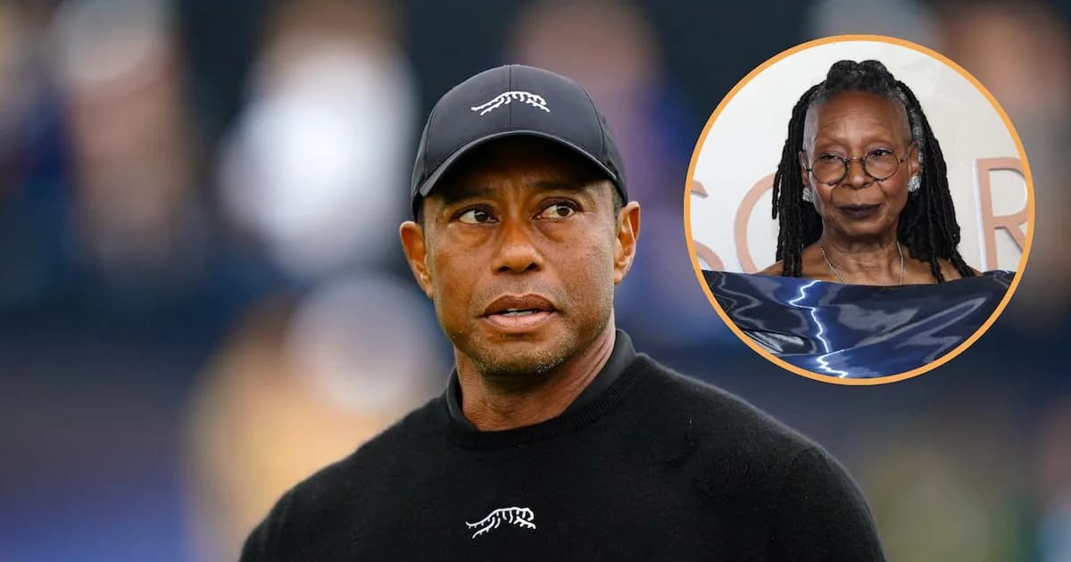 Whoopi Goldberg defiende a Tiger Woods tras su accidente: "No hay que golpear a quien ya está caído"