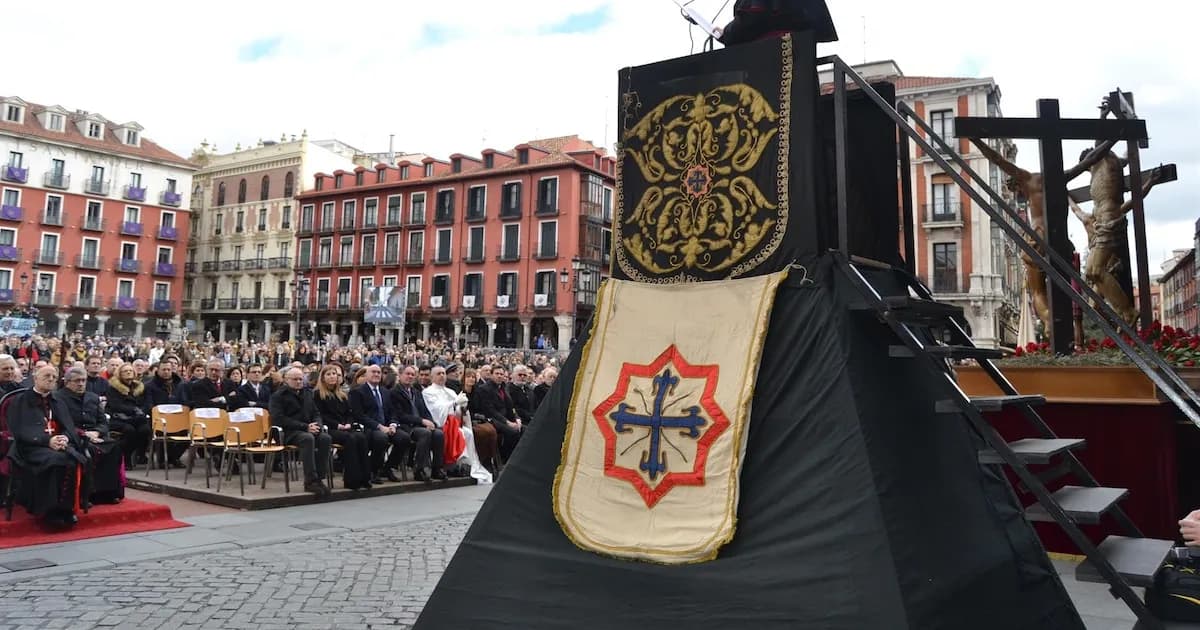 Pregoneros a caballo convocan al Pregón de las Siete Palabras en Valladolid este Viernes Santo