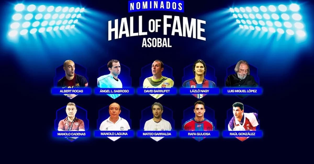 ASOBAL lanza la tercera edición de su Hall of Fame con nuevos íconos del balonmano