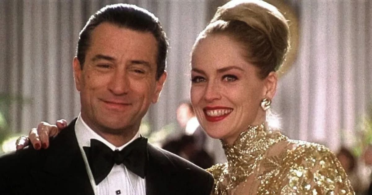 Sharon Stone elige a Robert De Niro como el mejor besador de Hollywood